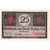 Geldschein, Deutschland, Kahla, 25 Pfennig, personnage, 1921, 1921-08-15, UNZ-