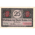 Banconote, Germania, Kahla, 25 Pfennig, personnage, 1921, 1921-08-15, SPL