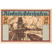 Geldschein, Deutschland, Klodnitz-Oderhafen Gemeinde, 50 Pfennig, Usine, 1921