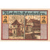 Geldschein, Deutschland, Klodnitz-Oderhafen Gemeinde, 2 Mark, paysage, 1921