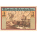 Banconote, Germania, Klodnitz-Oderhafen Gemeinde, 3 Mark, paysage, 1921