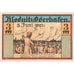 Geldschein, Deutschland, Klodnitz-Oderhafen Gemeinde, 3 Mark, personnage, 1921