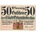 Banknot, Niemcy, Orlamunde Stadt, 50 Pfennig, Maison, 1921, 1921-09-02