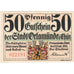 Geldschein, Deutschland, Orlamunde Stadt, 50 Pfennig, paysage, 1921, 1921-09-02