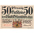 Geldschein, Deutschland, Orlamunde Stadt, 50 Pfennig, cavalier, 1921