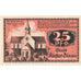 Banknot, Niemcy, Kloster Zinna Stadt, 25 Pfennig, Eglise, 1920, 1920-09-07