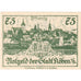 Billete, Alemania, Köben a. O, 75 Pfennig, village, 1920, 1920-12-24, EBC+