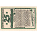 Banknot, Niemcy, Koberg Amtsbezirk, 20 Pfennig, valeur faciale, 1921