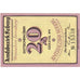 Banknot, Niemcy, Koberg, 20 Pfennig, paysage, O.D, UNC(65-70), Mehl:713.2a