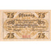 Banknot, Niemcy, Klein-Nordende-Lieth, 75 Pfennig, village, 1921, 1921-12-31
