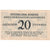 Geldschein, Deutschland, Koberg, 20 Pfennig, valeur faciale, 1921, 1921-03-03