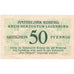 Billete, Alemania, Koberg, 50 Pfennig, valeur faciale, 1921, 1921-03-03, UNC