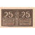 Geldschein, Deutschland, Halberstadt, 25 Pfennig, personnage, 1921, 1921-04-27