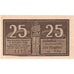 Geldschein, Deutschland, Halberstadt, 25 Pfennig, personnage, 1921, 1921-04-27