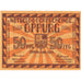 Banconote, Germania, Oppurg Dorfgemeinde, 50 Pfennig, paysage, 1921, 1921-08-01
