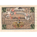 Geldschein, Deutschland, Orlamunde Stadt, 50 Pfennig, Batiment, 1920