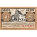 Banknot, Niemcy, Orsoy Stadt, 50 Pfennig, paysage, 1921, 1921-05-01, UNC(65-70)