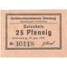 Banknote, Germany, Ortenburg, 25 Pfennig, Texte, 1919, 1919-06-15, UNC(63)