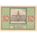 Banknot, Niemcy, Ohrdruf, 10 Pfennig, Monument, 1921, 1921-03-01, UNC(63)