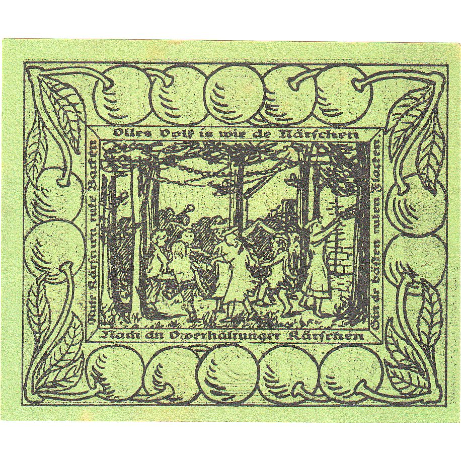 Banconote, Germania, Oberheldrungen, 50 Pfennig, personnage, 1921, 1921-03-20