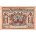 Geldschein, Deutschland, Naugard, 1 Mark, Eglise, O.D, UNZ-, Mehl:923.1