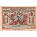 Banconote, Germania, Naugard, 1 Mark, Eglise 1, O.D, SPL, Mehl:923.1