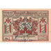Banknot, Niemcy, Naugard, 1 Mark, eglise 2, O.D, UNC(63), Mehl:923.1