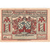 Banknot, Niemcy, Naugard, 3 Mark, village 1, O.D, UNC(63), Mehl:923.1