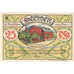 Geldschein, Deutschland, Heessen, 25 Pfennig, maison 2, 1921, 1921-01-01, UNZ-