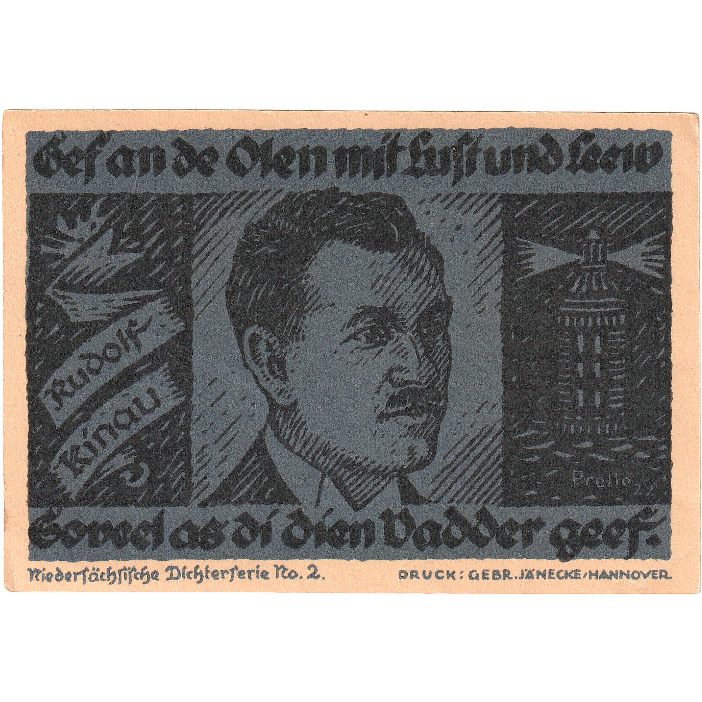 Billete, Alemania, Hannover, 10 Mark, portrait, 1922, 1922-02-01, SC