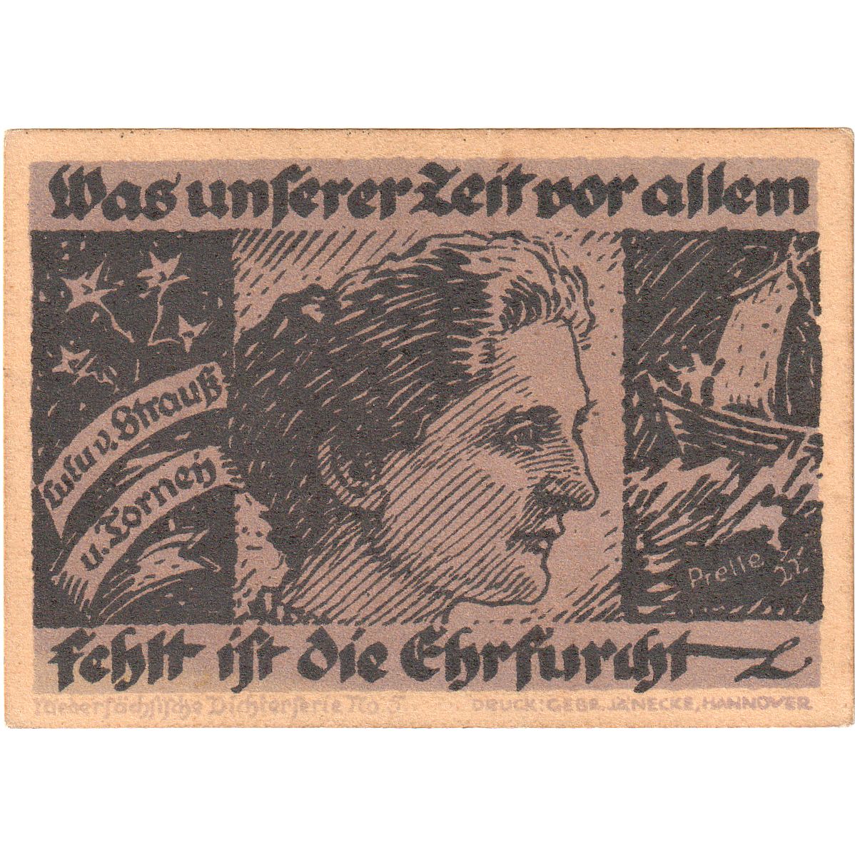 Banknot, Niemcy, Hannover, 2 Mark, personnage 1, 1922, 1922-02-01, UNC(65-70)