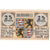 Billete, Alemania, Hildburghausen, 25 Pfennig, Ecusson, O.D, UNC, Mehl:608.1
