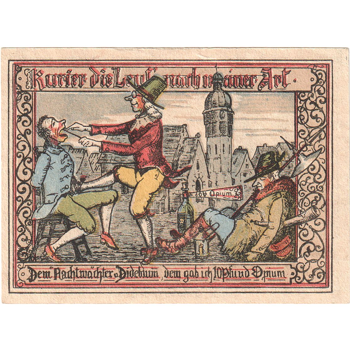 Banknote, Germany, Hann. Münden, 2 Mark, personnage, O.D, UNC(65-70)