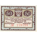 Banconote, Germania, Hamm, 50 Pfennig, Batiment, 1921, 1921-10-01, FDS