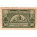 Banconote, Germania, Hoym, 50 Pfennig, table, 1921, 1921-05-17, SPL, Mehl:634.3