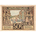 Niemcy, Hamburg, 50 Pfennig, paysage, O.D, UNC(65-70), Mehl:559.1
