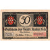 Niemcy, Kahla, 50 Pfennig, personnage, 1921, 1921-08-15, UNC(65-70), Mehl:668.2