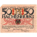 Deutschland, Hachenburg, 50 Pfennig, village, 1921, 1921-06-01, VZ, Mehl:498.1