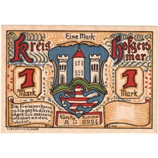 Germany, Hofgeismar Kreissparkasse, 1 Mark, village, Undated (1922), UNC(60-62)
