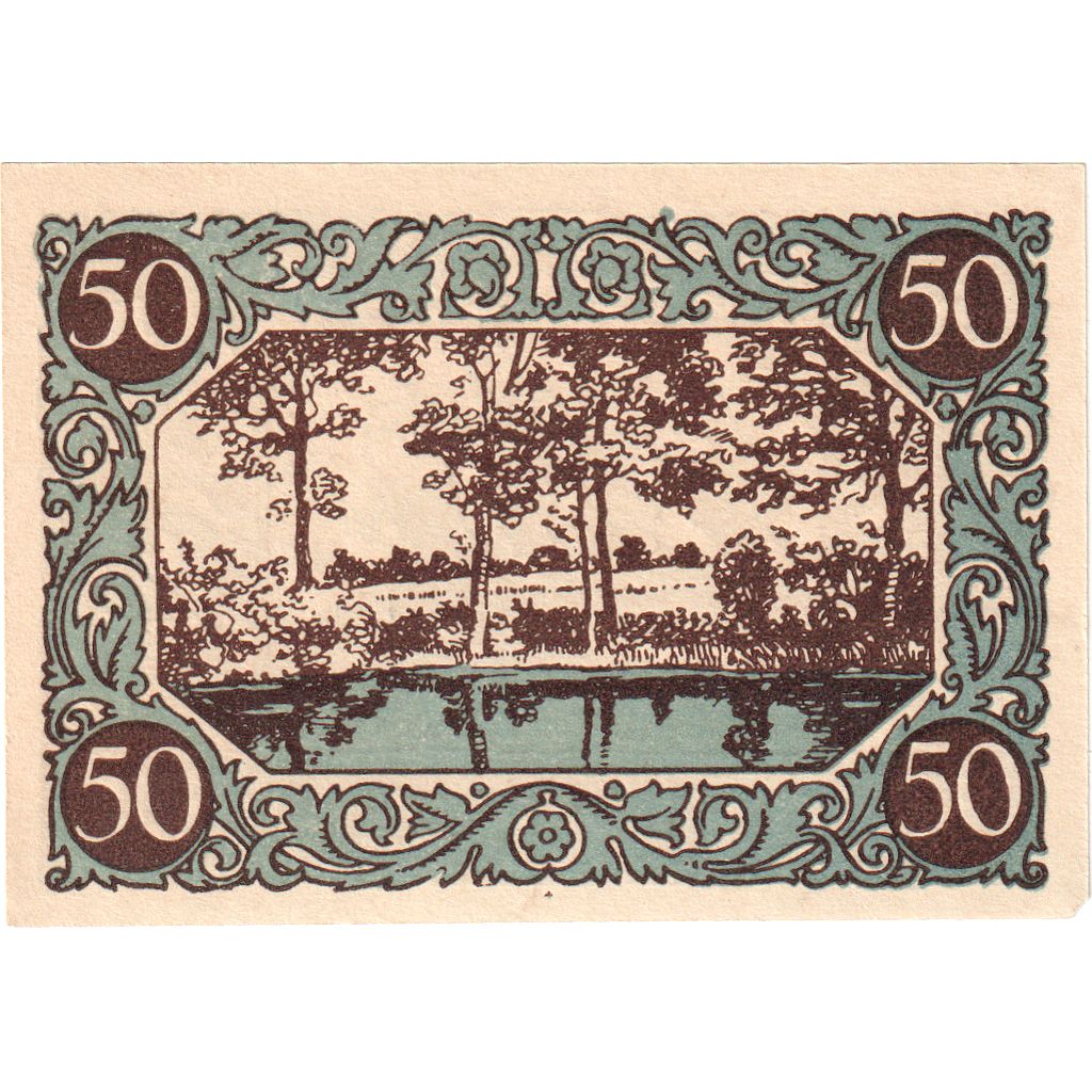 Alemania, Kindelbrück, 50 Pfennig, EBC+