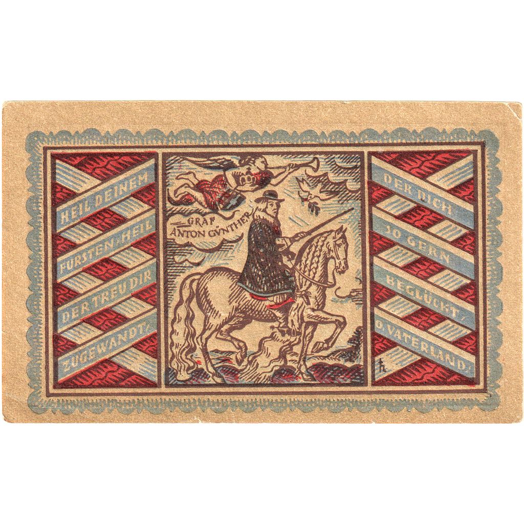 Deutschland, Oldenburg, 50 Pfennig, personnage, 1921, UNZ, Mehl:1017.1b