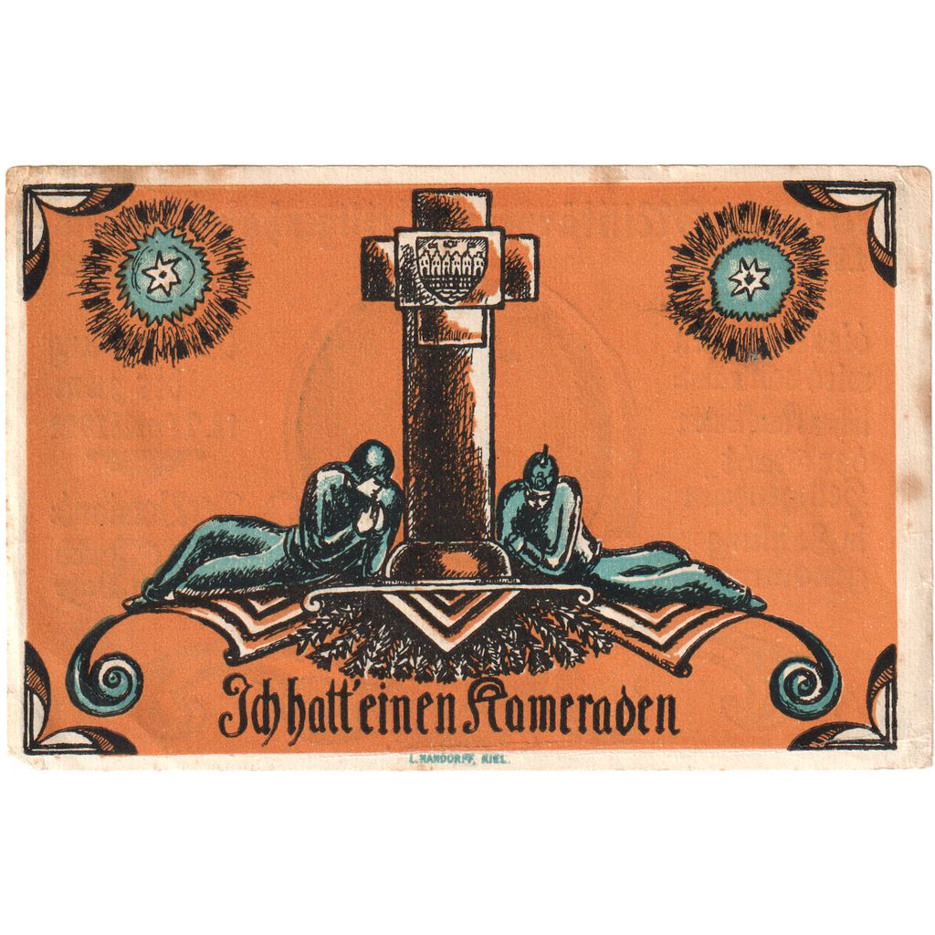 Geldschein, Deutschland, Heiligenhafen, 1 Mark, personnage, 1922, 1922-03-01