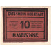 Germania, Haselünne, 10 Pfennig, paysage, 1921, 1921-07-01, SPL, Mehl:583.1