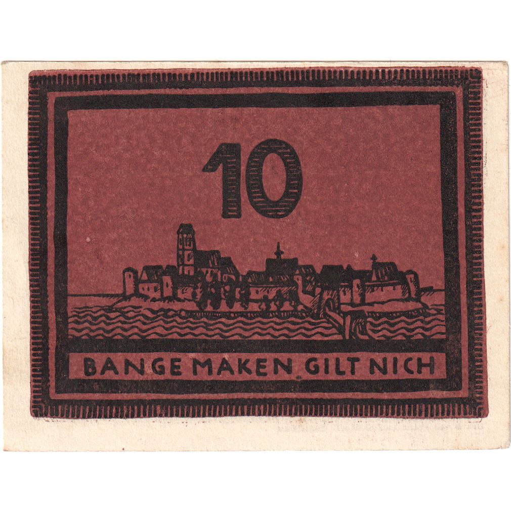 Germania, Haselünne, 10 Pfennig, paysage, 1921, 1921-07-01, SPL, Mehl:583.1