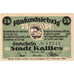 Germany, Kallies, 75 Pfennig, personnage, 1921, 1921-02-01, UNC(60-62)