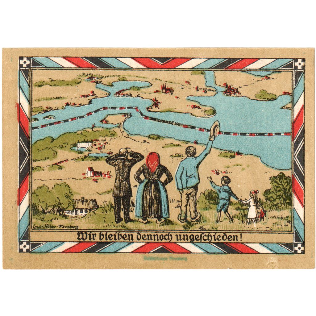 Germania, Lutzhoft, 1 Mark, personnage, 1920, 1920-07-01, SPL, Mehl:848.3