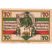 Niemcy, Insterburg, 70 Pfennig, paysage 3, O.D, UNC(65-70), Mehl:645.1a