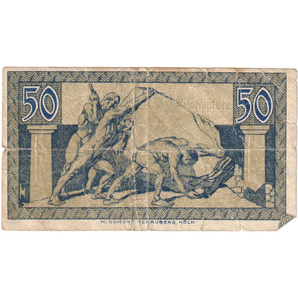 Germania, Bonn, 50 Pfennig, BB