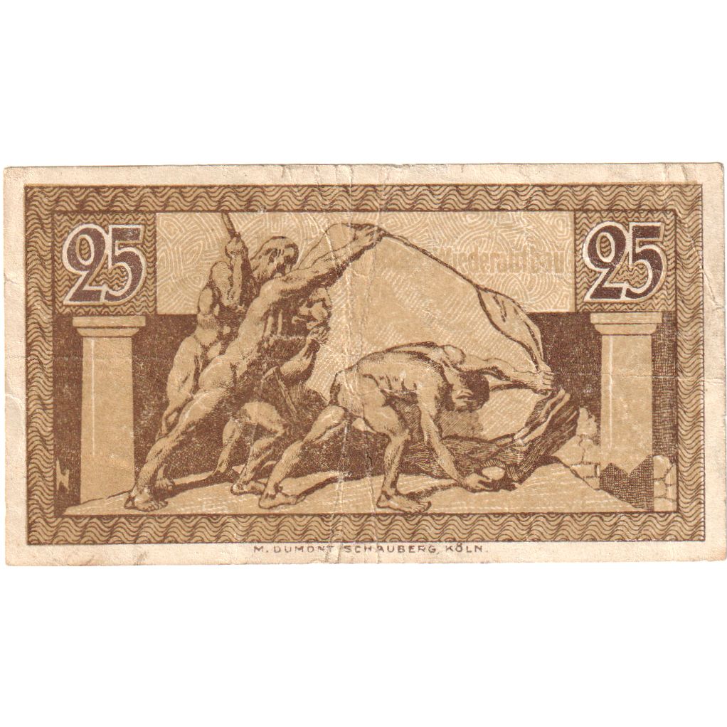 Alemania, Bonn, 25 Pfennig, MBC
