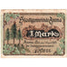 Germany, Auma Stadt, 1 Mark, personnage, 1921, 1921-04-01, UNC(65-70), Mehl:55.1